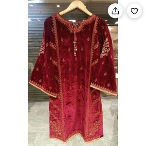 Bin Saeed Velvet Top